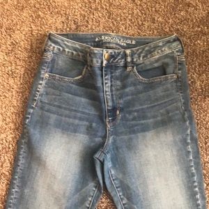 Super stretch hi rise jeggings